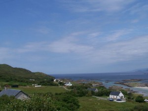 Approch to Sanna Bay