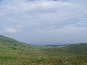 The view from the deck of the Sonachen Inn