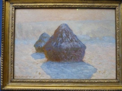 One of Monet's 33 Haystacks